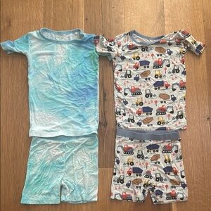 Little Sleepies Blue Pajama Sets Comfortable Sleepwear